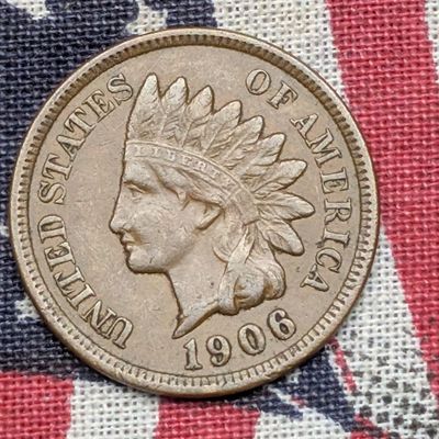 Sale Photo Thumbnail #319: 1906 Indian Head Cent - XF