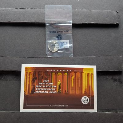 Sale Photo Thumbnail #199: 2020-W Jefferson Nickel Special Edition Reverse Proof in OGP