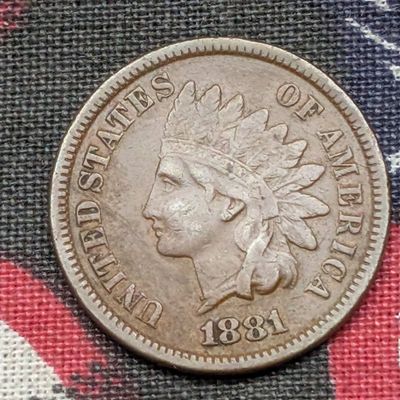 Sale Photo Thumbnail #417: 1881 Indian Head Cent