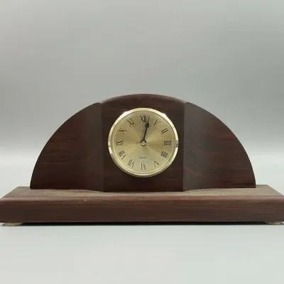 Mid-Century Modern Style Mantle Clock 