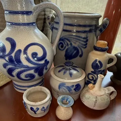 Westerwald Style Salt-Glazed Stoneware Collection