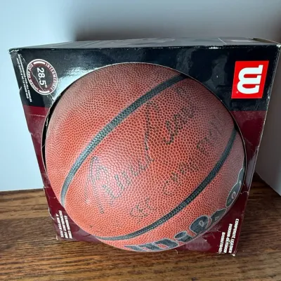 Bruce Pearl Autographed Wilson Intermediate Size Basketball 