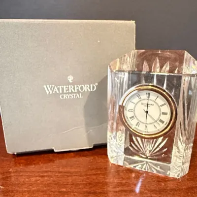 Waterford Crystal Colonnade Small Clock