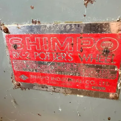 Shimpo RK-2 Potter's Wheel 