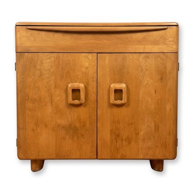 Sale Photo Thumbnail #82: Heywood-Wakefield Mid-Century Modern Birch Cabinet