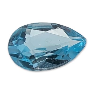 Sale Photo Thumbnail #524: Loose Pear Cut Blue Topaz Gemstone