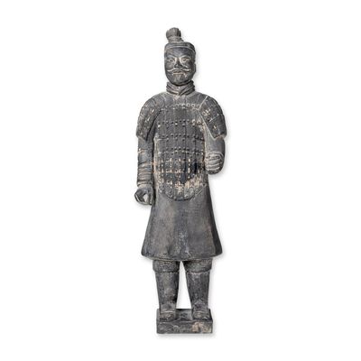 Sale Photo Thumbnail #543: Large Chinese Terracotta Warrior Statue, Replica
