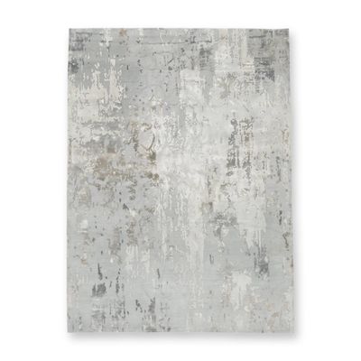 Sale Photo Thumbnail #55: ABC Carpet & Home Nepali Hand-Knotted Wool and Silk Rug
