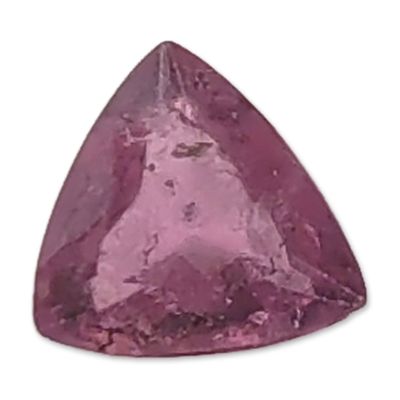 Sale Photo Thumbnail #250: Trillion Cut Pinkish Purple Tourmaline Loose Gemstone