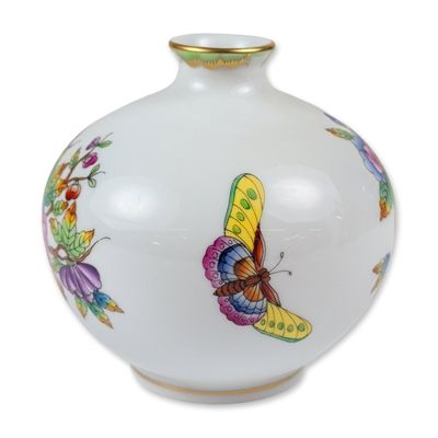 Sale Photo Thumbnail #317: Herend Queen Victoria Porcelain Bud Vase