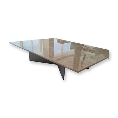 Sale Photo Thumbnail #374: Custom Italian Marble Top Coffee Table with Botticelli Painted Base
