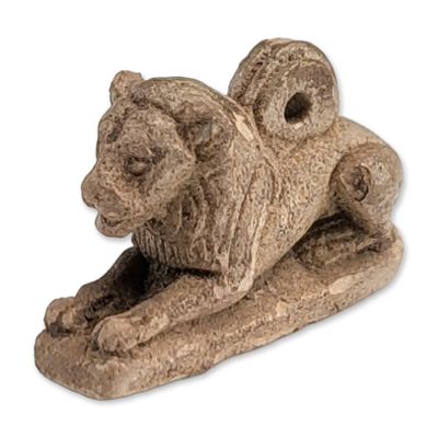 Sale Photo Thumbnail #361: Egyptian Amulet of a Lion