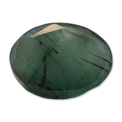 Sale Photo Thumbnail #168: Loose Oval Cut Natural Emerald Gemstone