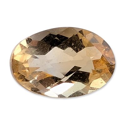 Sale Photo Thumbnail #161: Oval Cut Golden Yellow Citrine Gemstone