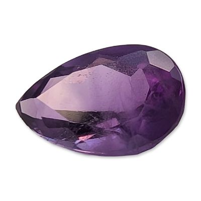 Sale Photo Thumbnail #431: Pear Cut Purple Amethyst Loose Gemstone