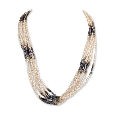Sale Photo Thumbnail #111: Multi-Strand Pearl Necklace