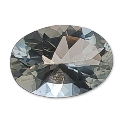 Sale Photo Thumbnail #123: Oval Faceted Pale Green Gemstone
