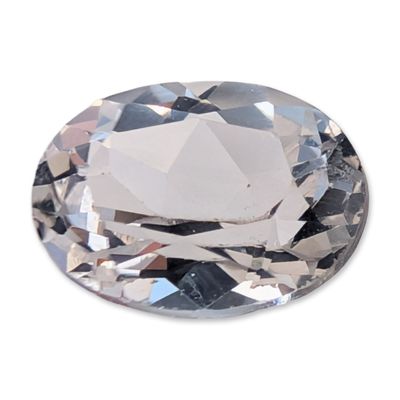 Sale Photo Thumbnail #229: Oval Mixed-Cut Loose White Topaz Gemstone