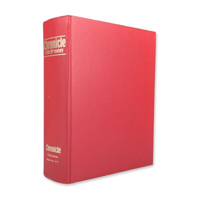 Sale Photo Thumbnail #93: Chronicle Publications Chronicle of the 20th Century Hardcover Book