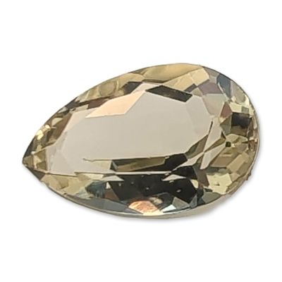 Sale Photo Thumbnail #441: Faceted Pear Cut Champagne Citrine Gemstone