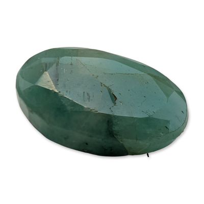 Sale Photo Thumbnail #454: Loose Oval Faceted Emerald Gemstone