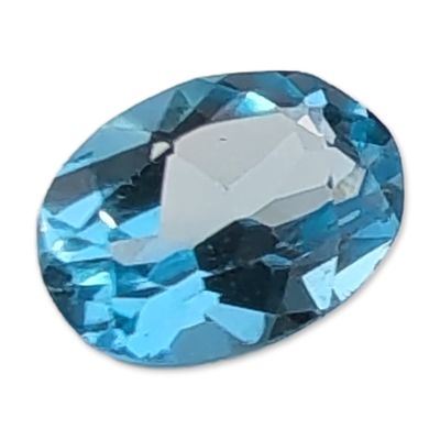Sale Photo Thumbnail #240: Oval Cut Blue Topaz Loose Gemstone
