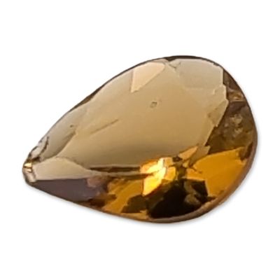 Sale Photo Thumbnail #166: Pear Cut Yellow Citrine Gemstone