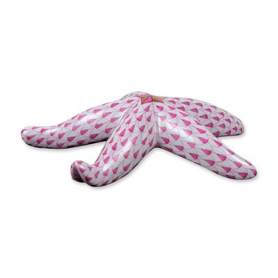 Sale Photo Thumbnail #578: Herend Porcelain Pink Figurine, Sea Star 15533