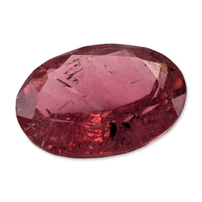 Sale Photo Thumbnail #533: Oval Faceted Pink Tourmaline Gemstone