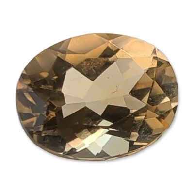 Sale Photo Thumbnail #516: Oval Cut Yellow Topaz Gemstone