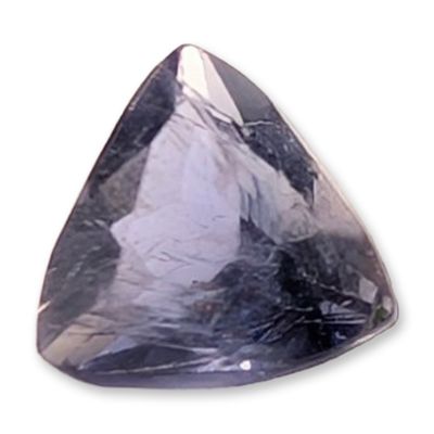 Sale Photo Thumbnail #476: Trillion Cut Light Blue-Violet Loose Iolite Gemstone