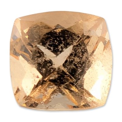 Sale Photo Thumbnail #140: Cushion Cut Peach Colored Gemstone