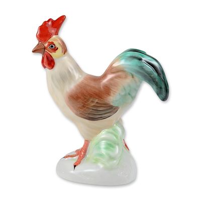 Sale Photo Thumbnail #577: Herend Hungary Porcelain Rooster Figurine