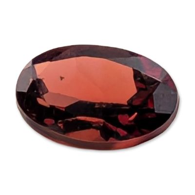 Sale Photo Thumbnail #178: Oval Cut Natural Red Garnet Gemstone