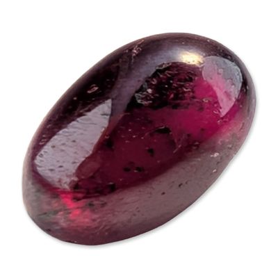 Sale Photo Thumbnail #137: Red Purplish Oval Cabochon Cut Loose Gemstone