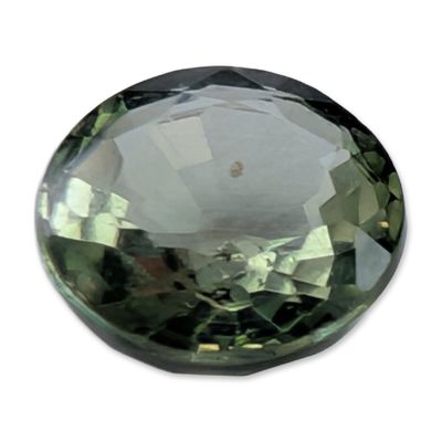 Sale Photo Thumbnail #231: Oval Faceted Mint Green Topaz Gemstone