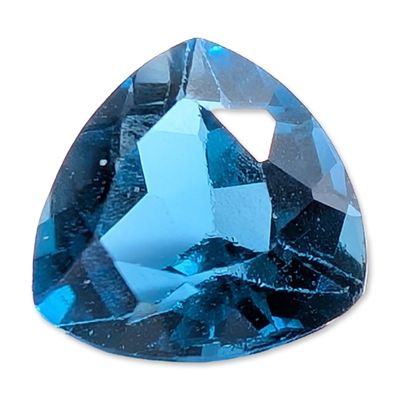 Sale Photo Thumbnail #242: Trillion Cut Blue Topaz Gemstone