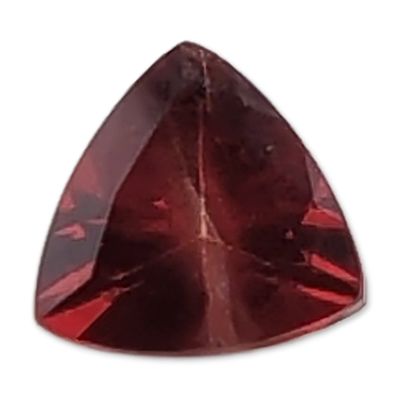 Sale Photo Thumbnail #177: Loose Trillion-Cut Red Garnet Gemstone