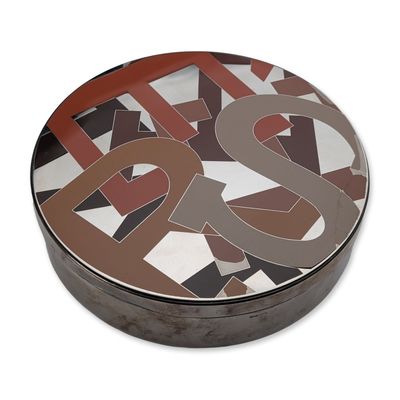 Sale Photo Thumbnail #319: Hermes Paris Metal Circular Box