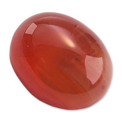 Sale Photo Thumbnail #153: Carnelian Oval Cabochon Gemstone