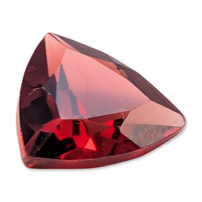 Sale Photo Thumbnail #423: Trillion Cut Red Gemstone
