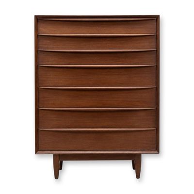 Sale Photo Thumbnail #5: Falster Danish Teak Seven-Drawer Highboy Chest