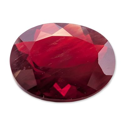 Sale Photo Thumbnail #421: Oval Faceted Deep Stone
