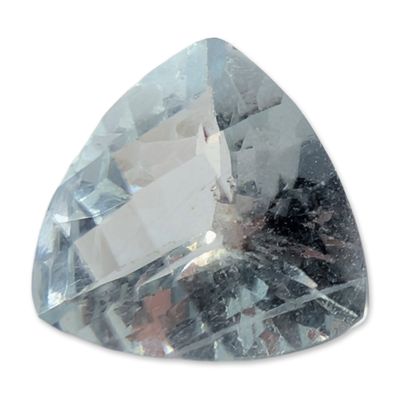 Sale Photo Thumbnail #471: Trillion Cut Goshenite Loose Gemstone