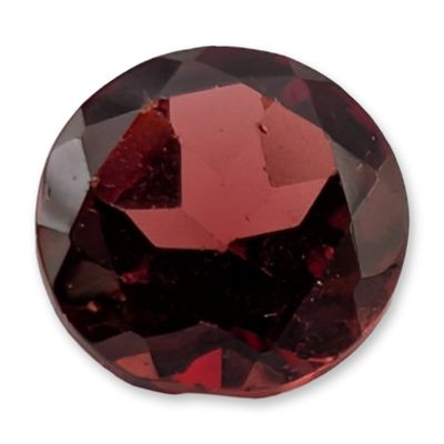 Sale Photo Thumbnail #174: Round Faceted Purplish Red Garnet