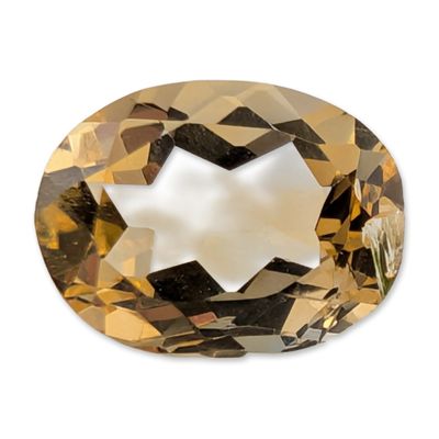 Sale Photo Thumbnail #164: Oval Cut Yellow Citrine Loose Gemstone