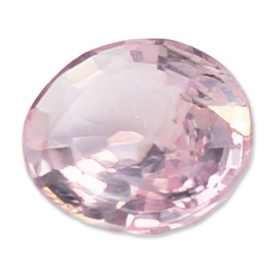 Sale Photo Thumbnail #195: Oval Mixed Cut Pale Pink Morganite Gemstone