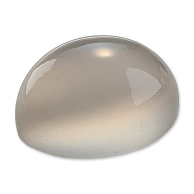 Sale Photo Thumbnail #193: Oval Cabochon Milky White Moonstone Gemstone