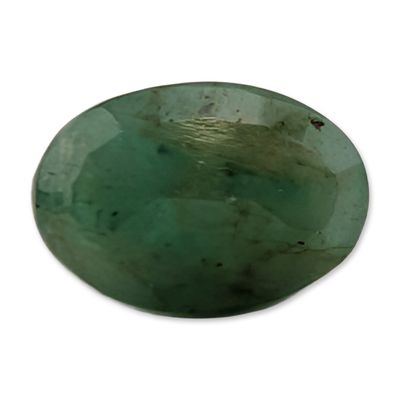 Sale Photo Thumbnail #455: Oval Faceted Green Emerald Gemstone