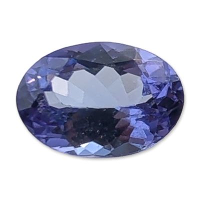 Sale Photo Thumbnail #223: Oval Faceted Blue Violet Tanzanite Gemstone